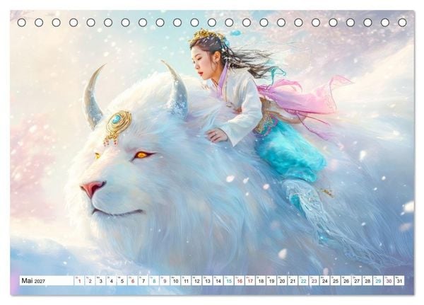 Produktbild: Winterm&auml;rchen - Der fantastischen Art (Tischkalender 2027 DIN A5 quer), CALVENDO Monatskalender