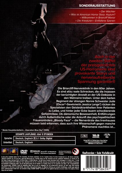 Produktbild: American Horror Story - Staffel 2 [4 DVDs]