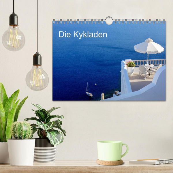 Produktbild: Die Kykladen (Wandkalender 2026 DIN A4 quer), CALVENDO Monatskalender