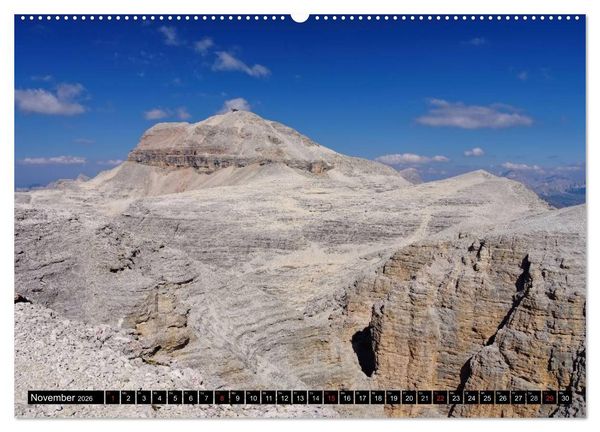 Produktbild: Sellagruppe - Traumhafte Ausblicke in den Dolomiten (Wandkalender 2026 DIN A2 quer), CALVENDO Monatskalender