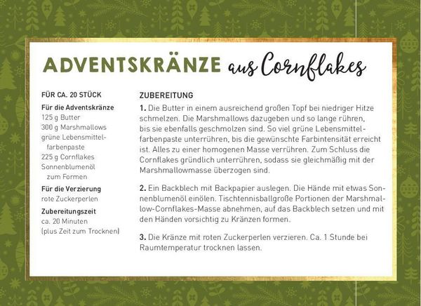 Produktbild: A Pl&auml;tzchen a day keeps the Weihnachtsstress away