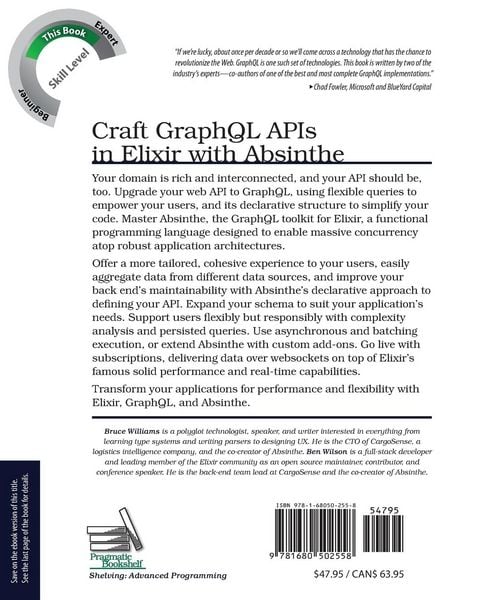 Produktbild: Craft GraphQL APIs in Elixir with Absinthe
