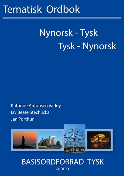 Produktbild: Tysk - nynorsk, nynorsk - tysk tematisk ordbok