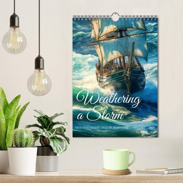 Produktbild: Weathering a Storm (Wall Calendar 2026 DIN A4 portrait), CALVENDO 12 Month Wall Calendar