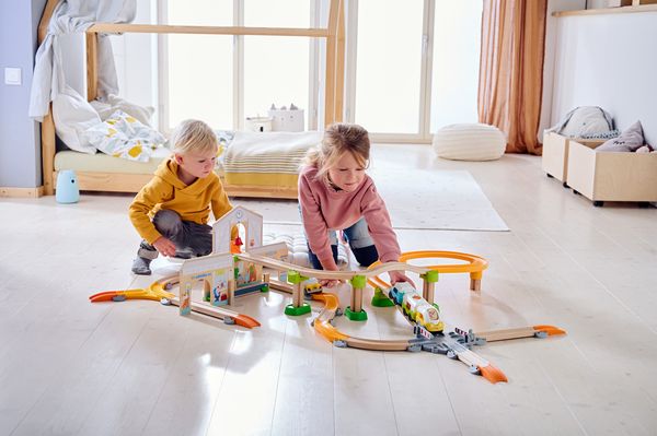 Produktbild: Kullerb&uuml; - Spielbahn Bahnhof_6SPR