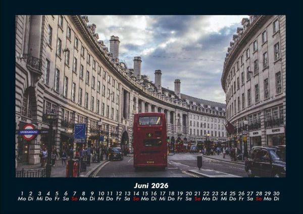 Produktbild: London 2026 Fotokalender DIN A4