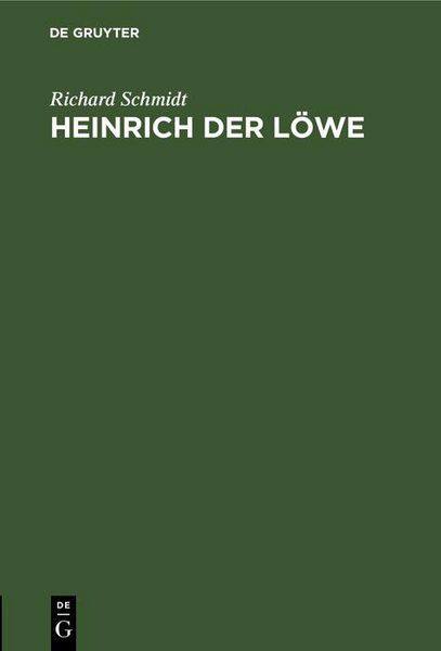 Produktbild: Heinrich der L&ouml;we