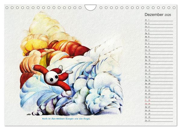 Produktbild: Schilcher tr&auml;umt ... (Wandkalender 2026 DIN A4 quer), CALVENDO Monatskalender