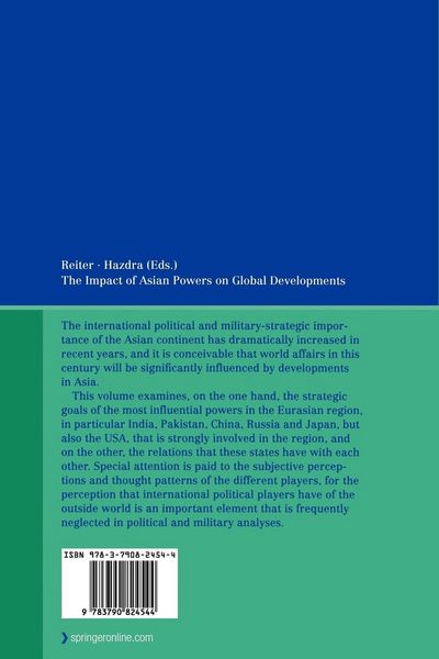 Produktbild: The Impact of Asian Powers on Global Developments