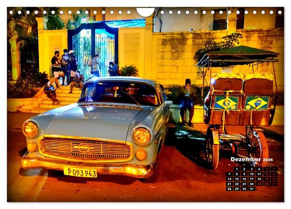 Produktbild: Opel Hits - Deutsche Oldtimer in Kuba (Wandkalender 2026 DIN A4 quer), CALVENDO Monatskalender