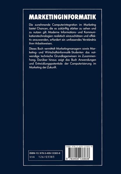 Produktbild: Marketinginformatik