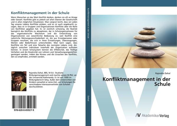 Konfliktmanagement in der Schule, Taschenbuch von Rajendra Dahal, AV Akademikerverlag, 9786200659279