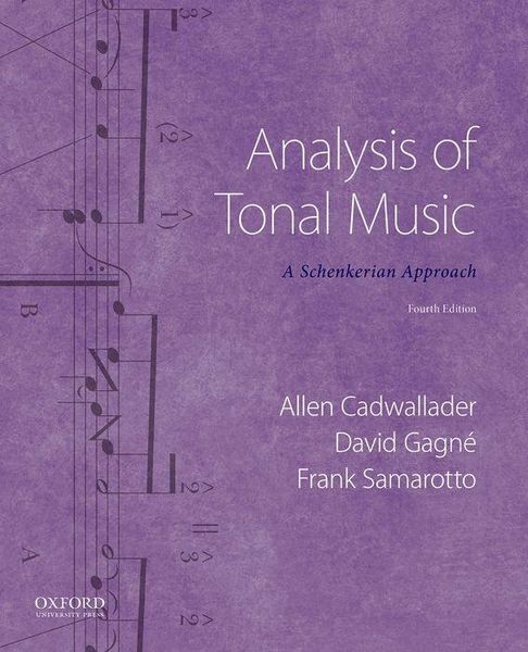 Produktbild: Analysis Of Tonal Music 4/e