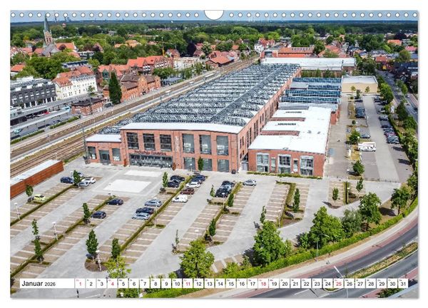 Produktbild: LINGEN an der Ems (Wandkalender 2026 DIN A3 quer), CALVENDO Monatskalender