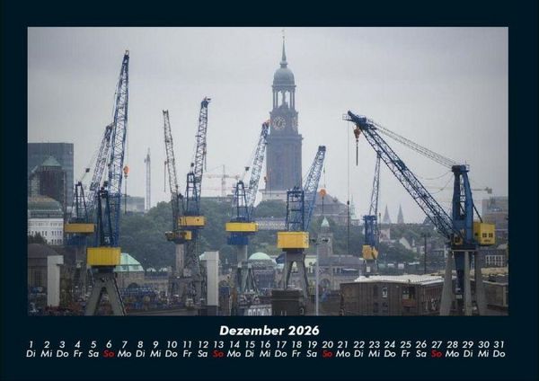 Produktbild: Hamburgs Sch&ouml;nheit 2026 Fotokalender DIN A4
