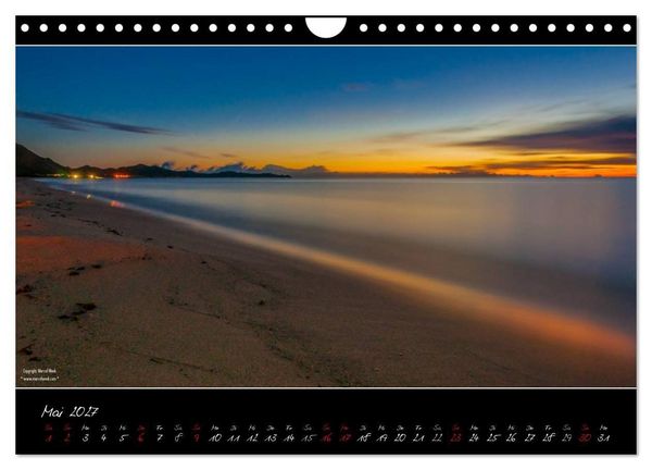 Produktbild: Sardinien Panoramakalender (Wandkalender 2027 DIN A4 quer), CALVENDO Monatskalender
