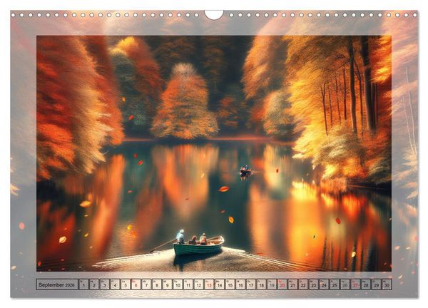 Produktbild: Heile Welt - Momente des Friedens und der Harmonie (Wandkalender 2026 DIN A3 quer), CALVENDO Monatskalender