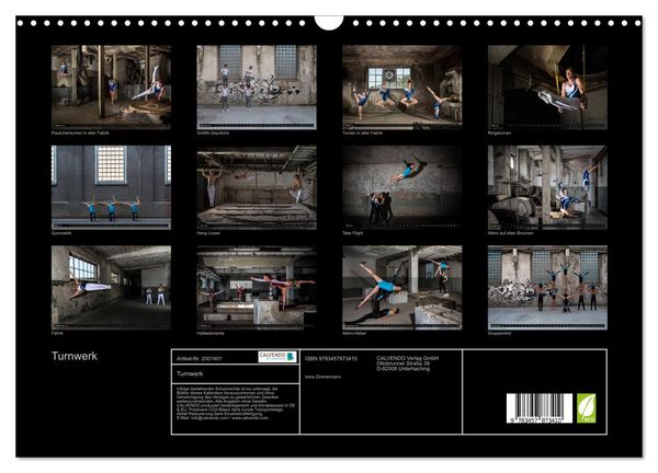 Produktbild: Turnwerk (Wandkalender 2026 DIN A3 quer), CALVENDO Monatskalender