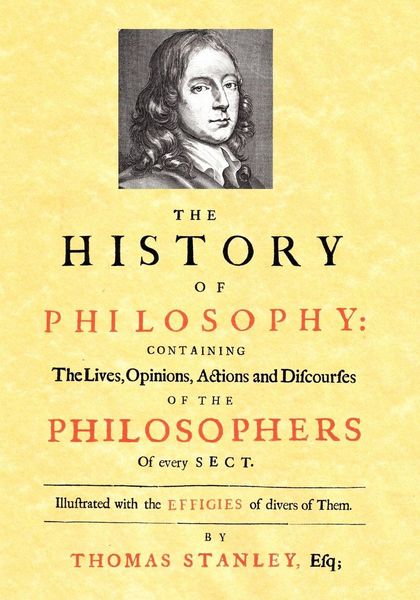 Produktbild: The History of Philosophy (1701)