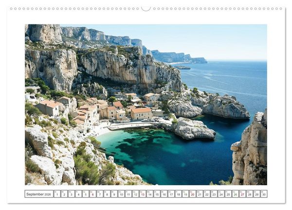 Produktbild: Die Magie S&uuml;dfrankreichs (Wandkalender 2026 DIN A2 quer), CALVENDO Monatskalender