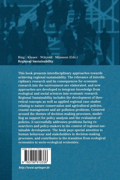 Produktbild: Regional Sustainability