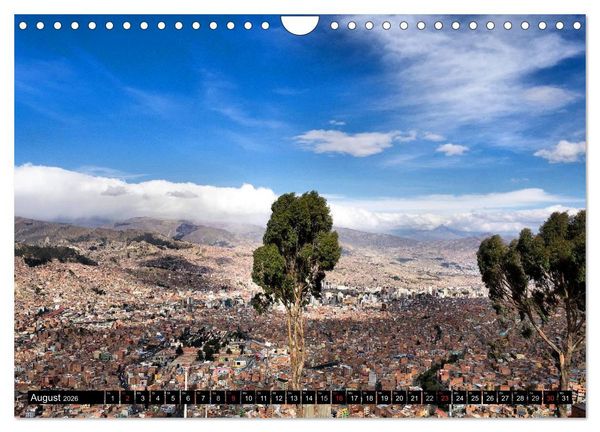 Produktbild: Peru - Bolivien. Eine s&uuml;damerikanische Zwei-L&auml;nder-Reise (Wandkalender 2026 DIN A4 quer), CALVENDO Monatskalender