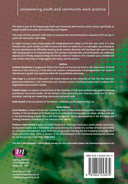 Produktbild: Empowerment and Participation in Youth Work