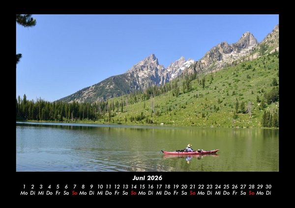 Produktbild: Berge 2026 Fotokalender DIN A3