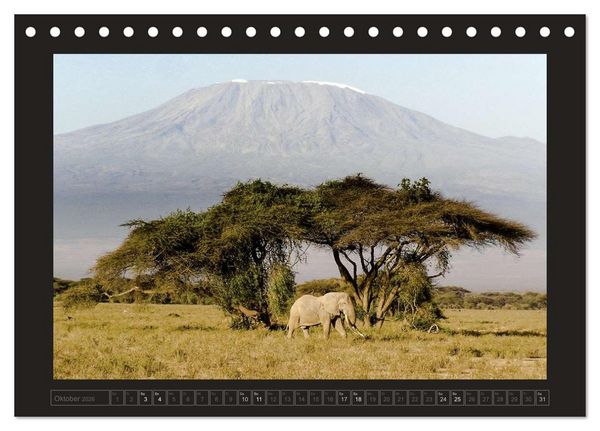 Produktbild: Kenia (Tischkalender 2026 DIN A5 quer), CALVENDO Monatskalender