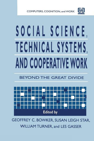 Produktbild: Social Science, Technical Systems, and Cooperative Work