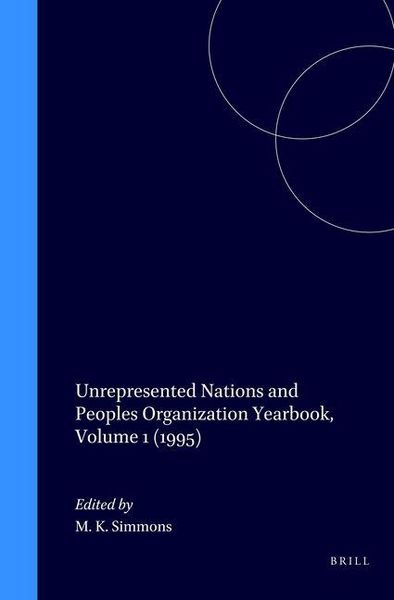 Produktbild: Unrepresented Nations and Peoples Organization Yearbook 1995