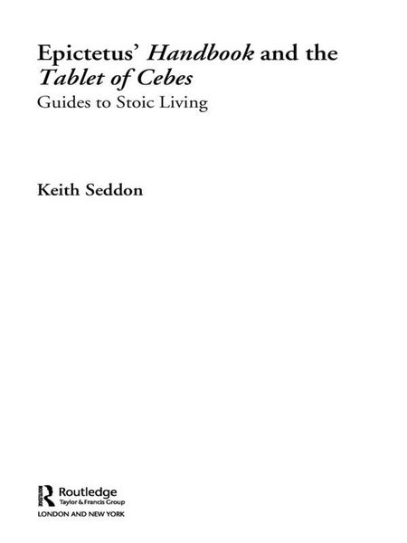 Produktbild: Epictetus' Handbook and the Tablet of Cebes