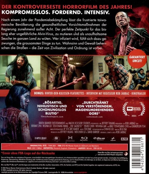 Produktbild: The Sadness (uncut)