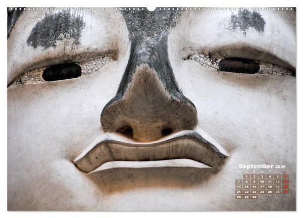 Produktbild: Thailands Buddhas (hochwertiger Premium Wandkalender 2026 DIN A2 quer), Kunstdruck in Hochglanz