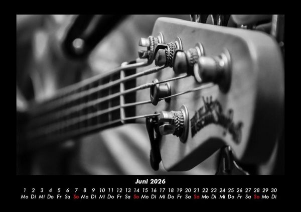 Produktbild: Musik 2026 Fotokalender DIN A3