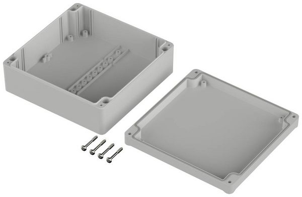 Produktbild: Bopla EUROMAS ET 218 F-LP 63218400 Industrie-Geh&auml;use 150 x 150 x 57 ABS Hellgrau 1St.
