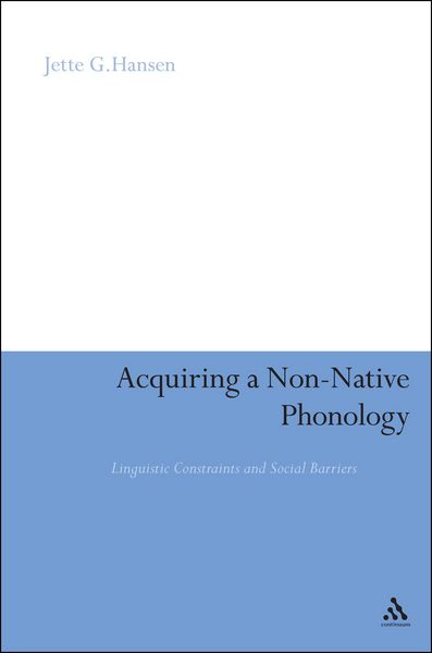 Produktbild: Acquiring a Non-Native Phonology