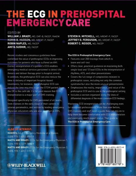 Produktbild: ECG in Prehospital Emergency C