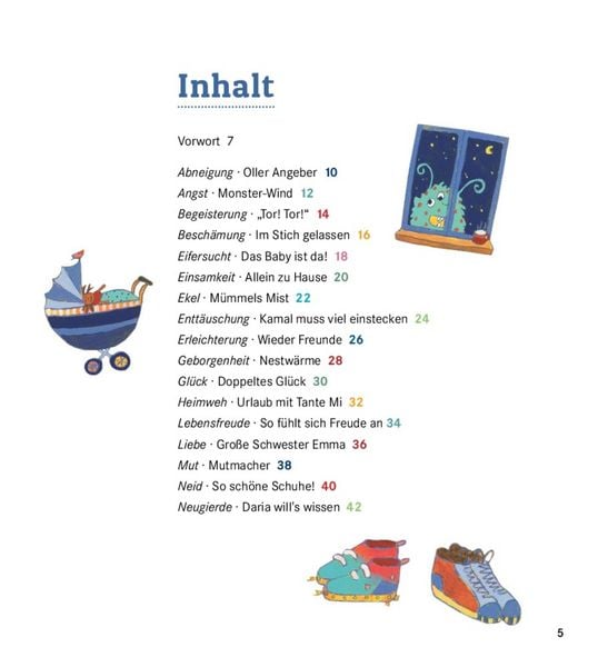 Produktbild: Das Gef&uuml;hle-Mitmachgeschichten-Buch f&uuml;r Kinder