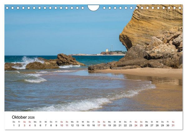 Produktbild: Andalusien - Landschaften rund um Conil de la Frontera (Wandkalender 2026 DIN A4 quer), CALVENDO Monatskalender