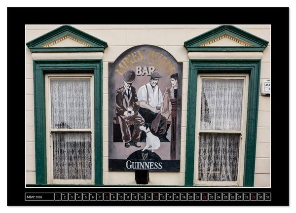 Produktbild: Sl&aacute;inte IRLAND - Pubmalereien (Wandkalender 2026 DIN A3 quer), CALVENDO Monatskalender