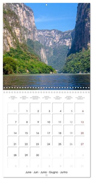 Produktbild: COLOURS OF MEXICO (Wall Calendar 2027 12 &times; 12 Inch) CALVENDO 12 Month Wall Calendar