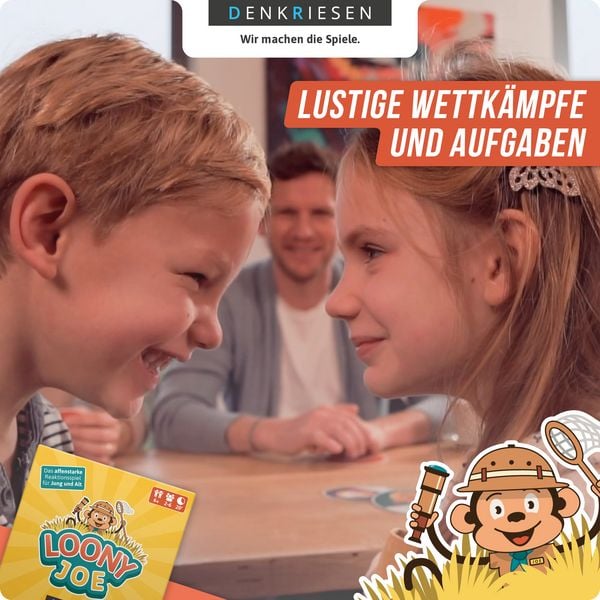 Produktbild: LOONY JOE - Das affenstarke Reaktionsspiel f&uuml;r jung und alt
