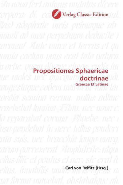 Produktbild: Propositiones Sphaericae doctrinae