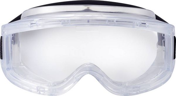 Produktbild: TOOLCRAFT TO-5343216 Vollsichtbrille inkl. Kopfhalterung Klar EN 166 DIN 166