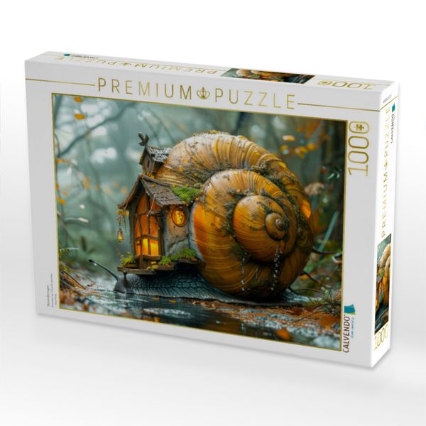 Produktbild: CALVENDO Puzzle Novemberregen | 1000 Teile Lege-Gr&ouml;&szlig;e 64x48cm Foto-Puzzle f&uuml;r gl&uuml;ckliche Stunden
