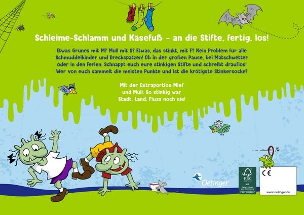 Produktbild: Die Olchis. Stadt, Land, Stinkersocke!