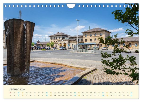 Produktbild: Lichtenfels - die Deutsche Korbstadt (Wandkalender 2026 DIN A4 quer), CALVENDO Monatskalender