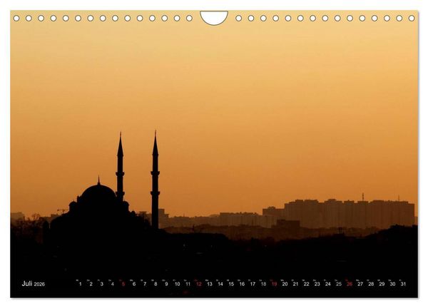 Produktbild: Istanbul - Konstantinopel - Byzanz (Wandkalender 2026 DIN A4 quer), CALVENDO Monatskalender