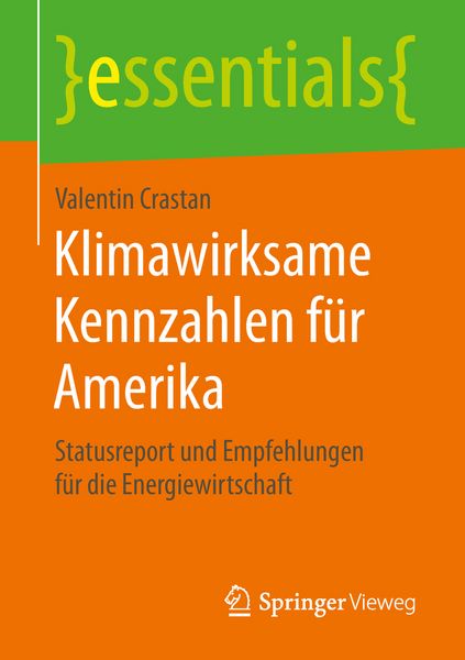 Produktbild: Klimawirksame Kennzahlen f&uuml;r Amerika